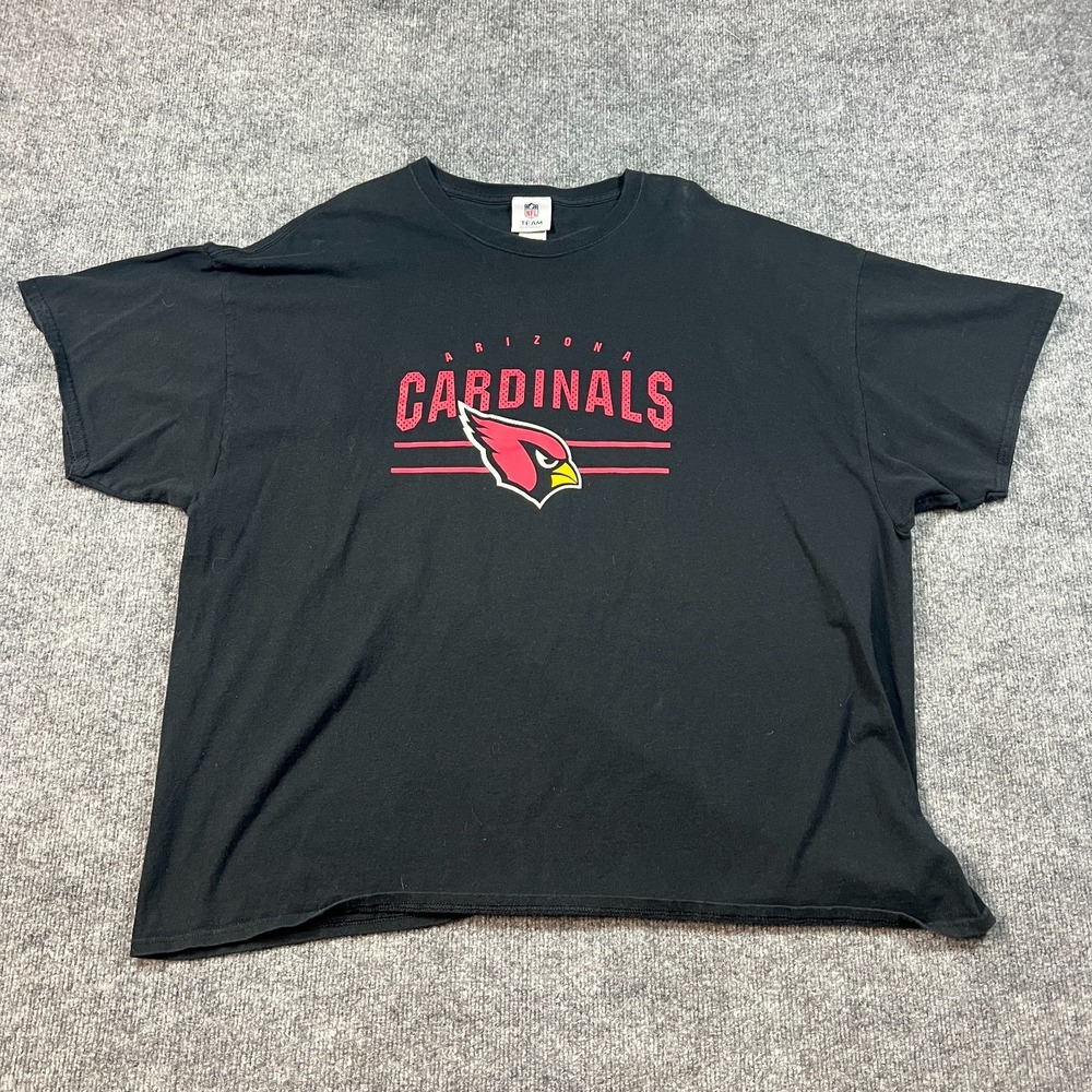 Gildan T Shirt Men 3XL Black NFL Football Arizona Cardinals Graphic Print Cotton